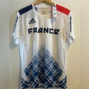 France soccer team short sleeve t-shirt.